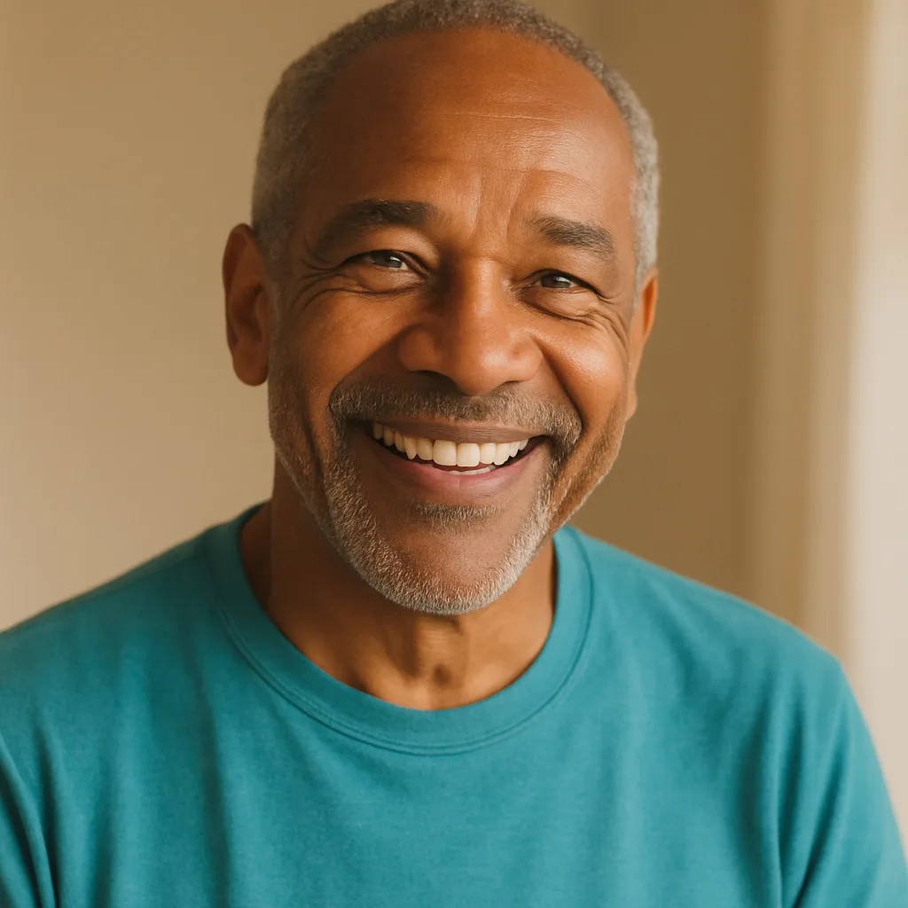 Smiling man in his 60s — member of The Buckinghamshire Dating Site